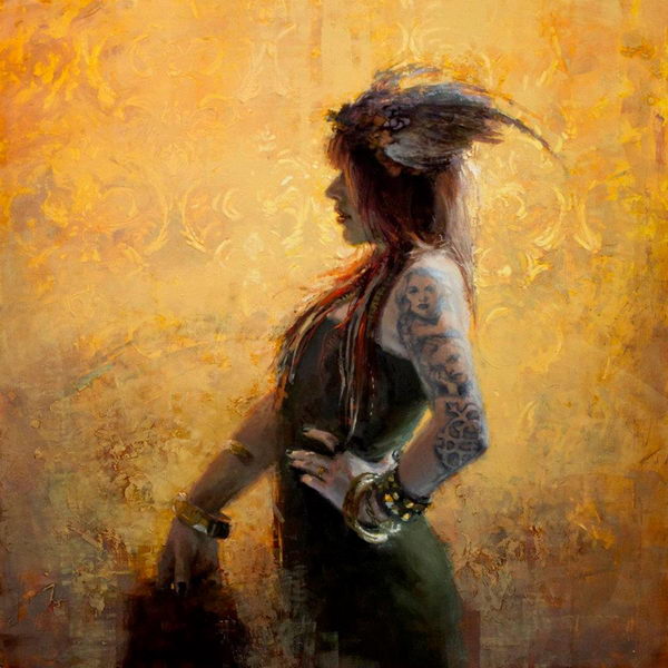 Jeremy Mann Figurative Paintings - Hative