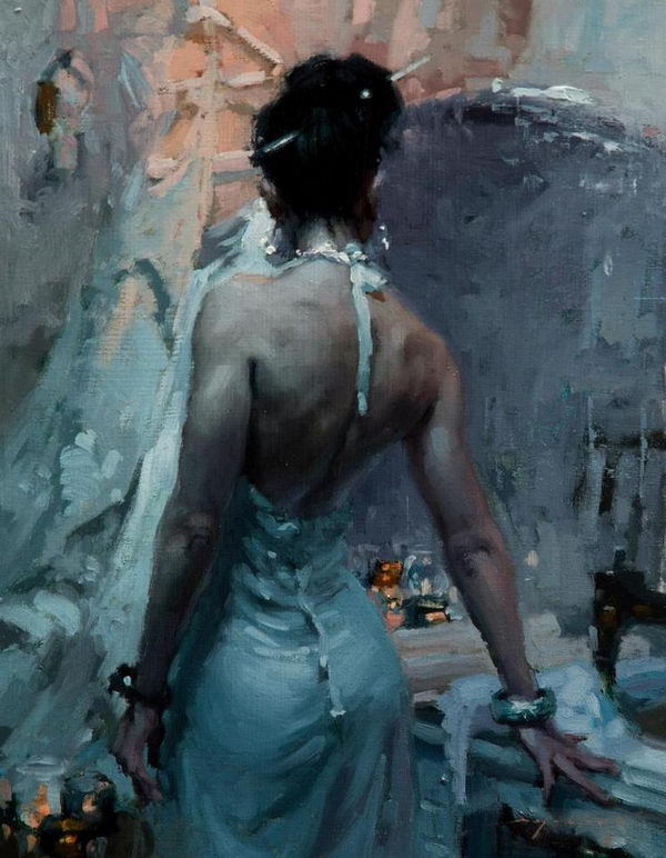 Jeremy Mann Figurative Painting.