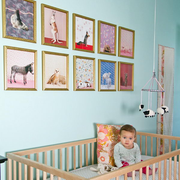 Blue Nursery Design.