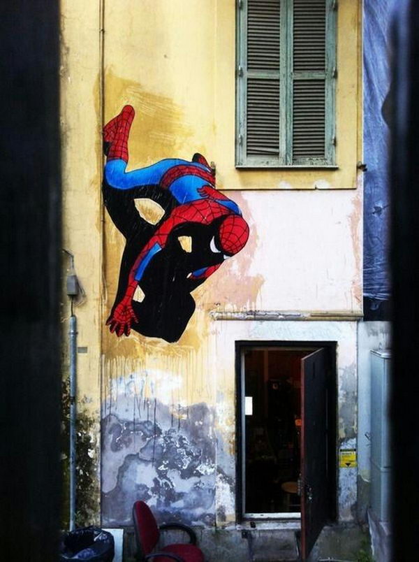 Cool Spiderman Drawing.