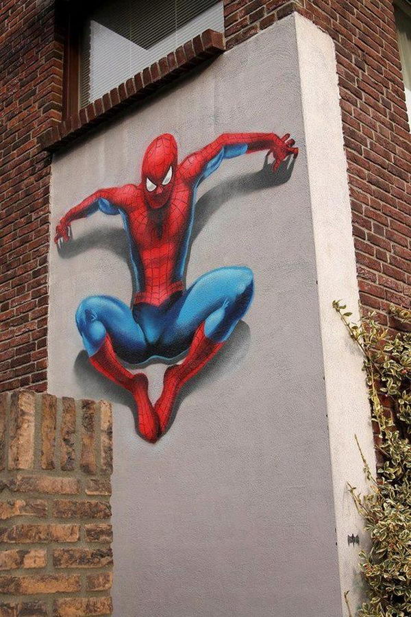 Cool Spiderman Drawing.