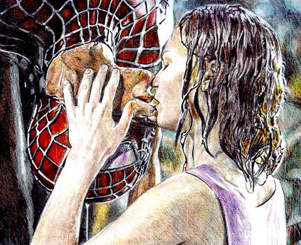 Cool Spiderman Drawing.