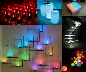 10+ Creative LED Lights Decorating Ideas - Hative