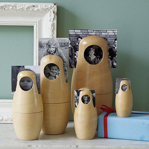 Babushka Doll Photo Frames.