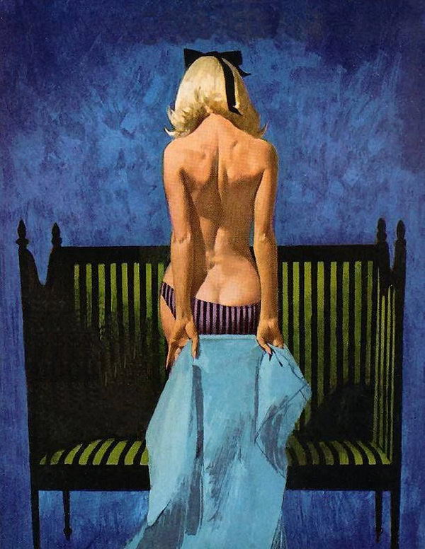 Women Portraits Artworks by Robert McGinnis.