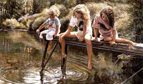 Steve Hanks Watercolor Paintings - Hative