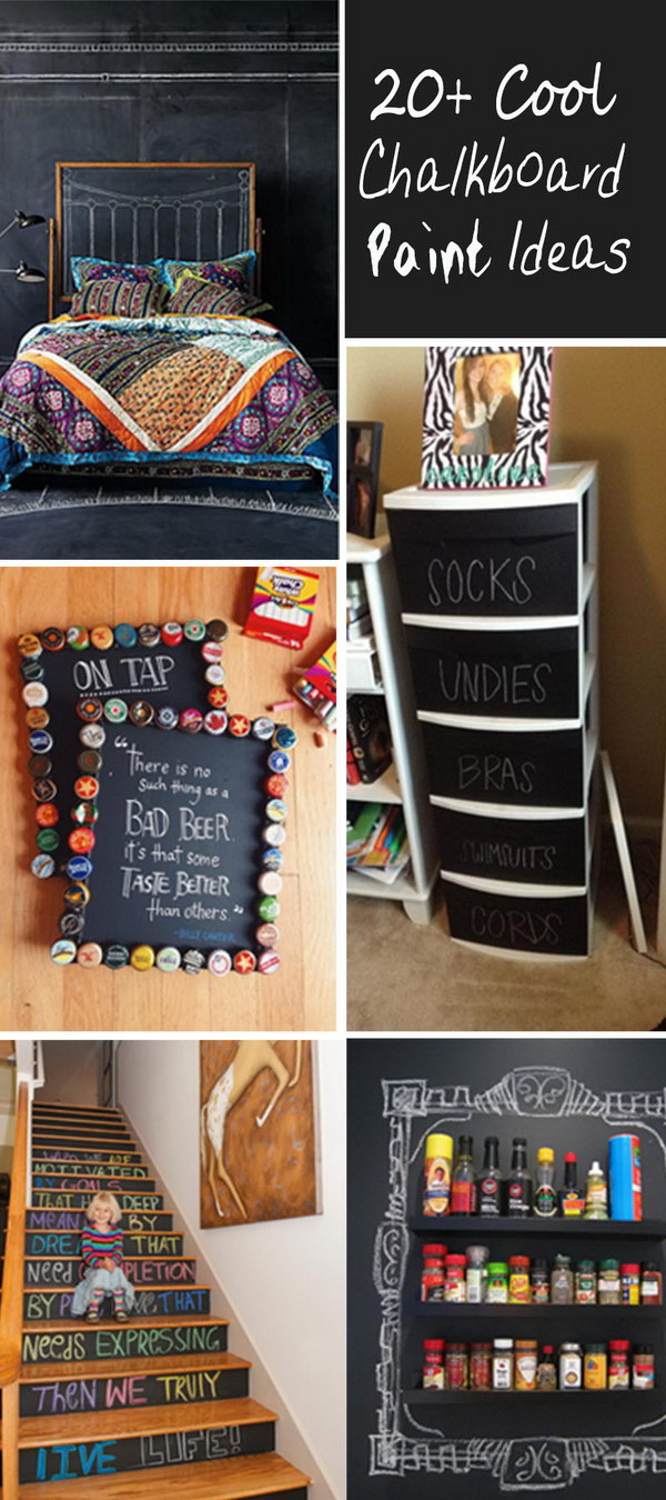 Chalkboard Paint Ideas and Projects