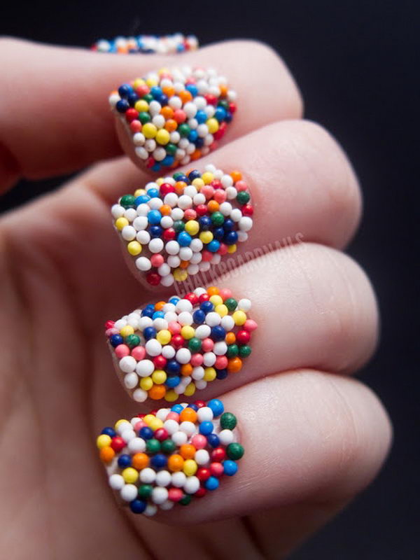 35 Cool 3D Nail Art - Hative