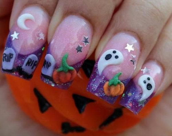 10. "Nightmare Themed Nail Art: Step-by-Step Tutorial" - wide 3