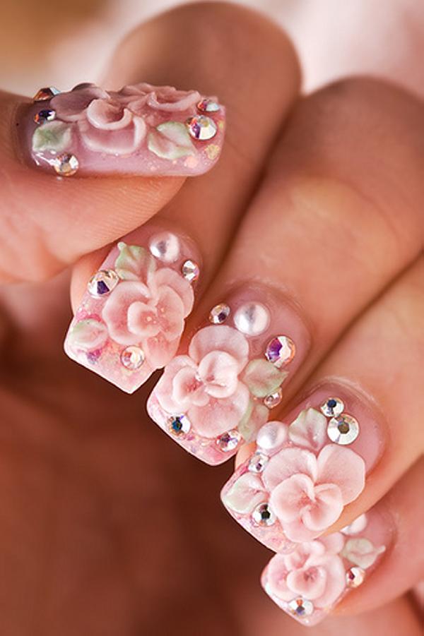 35 Cool 3D Nail Art - Hative