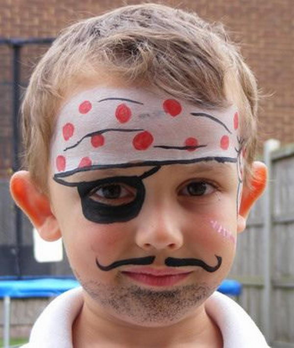 Fun Halloween Face Painting. Cool Face Painting Ideas For Kids, which transform the faces of little ones without requiring professional-quality painting skills.
