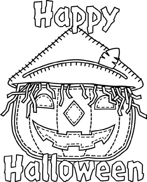 20 Fun Halloween Coloring Pages for Kids - Hative