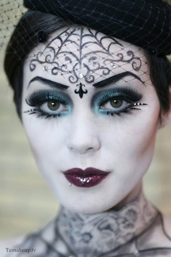 20 Cool Halloween  Eye  Makeup  Ideas  Hative