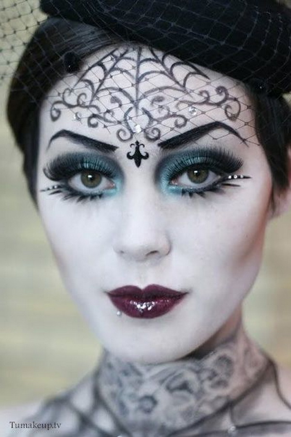 20 Cool Halloween  Eye  Makeup  Ideas Hative