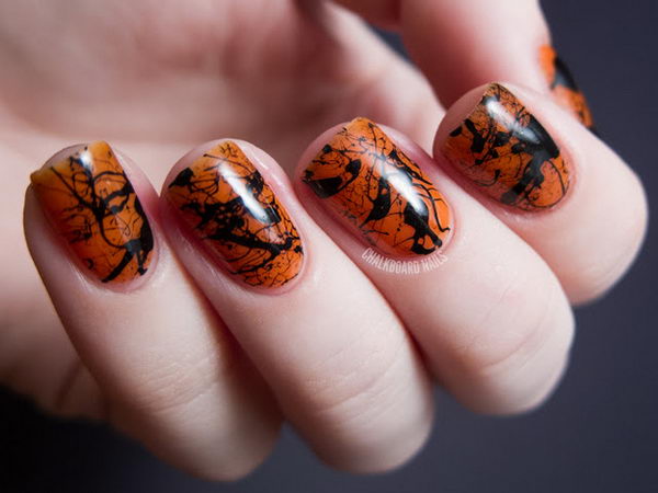 30 Cool Halloween Nail Art Ideas - Hative