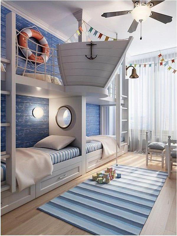 25 Nautical Bedding Ideas for Boys Hative