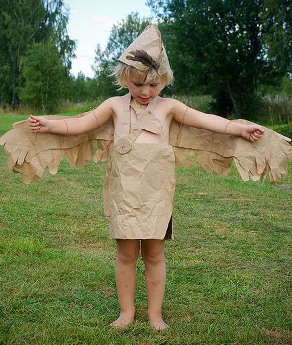 20 DIY Paper Bag Costume Ideas Hative