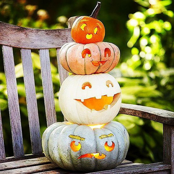 40 Awesome Pumpkin Carving Ideas for Halloween Decorating - Hative