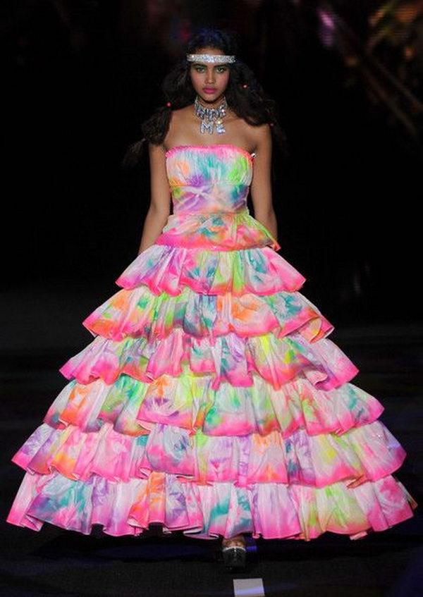 30 Gorgeous Rainbow Colored Dress Designs Hative