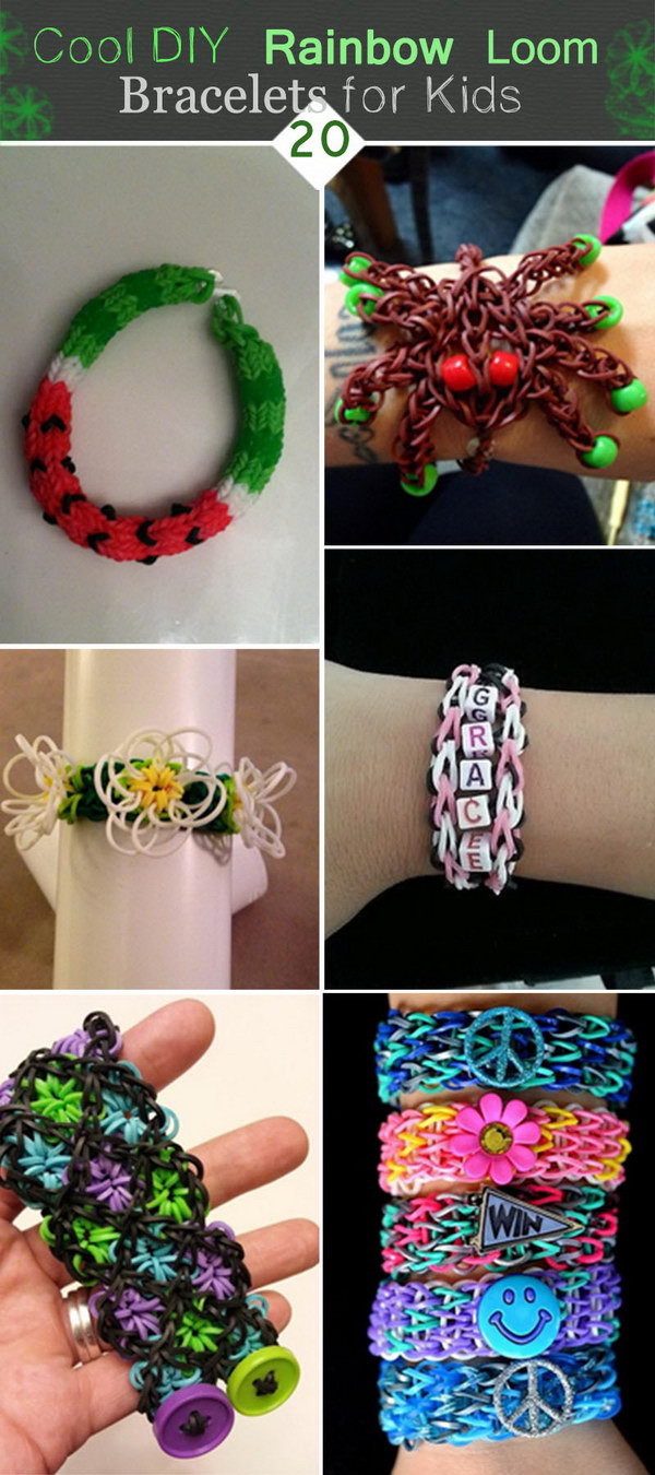 Aggregate more than 145 diy rainbow loom bracelets latest - kidsdream ...