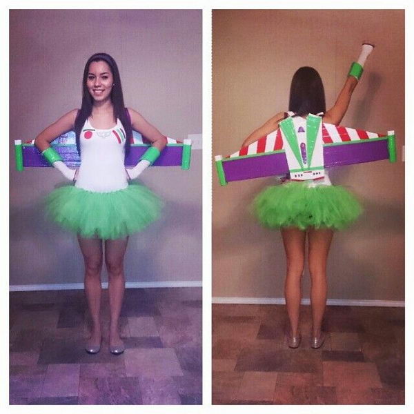 diy buzz lightyear costume womens