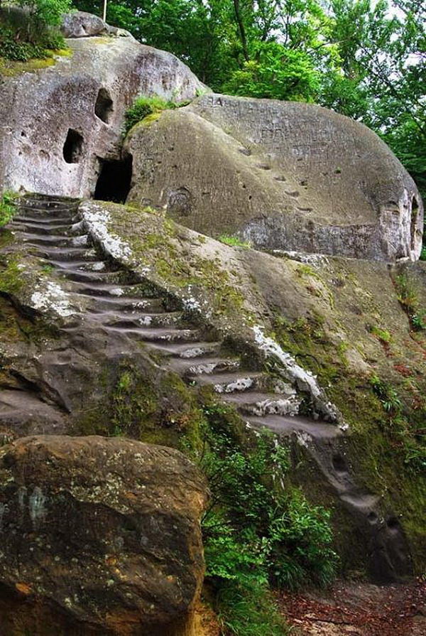 Stone Cloister, Rozgirche, Ukraine.