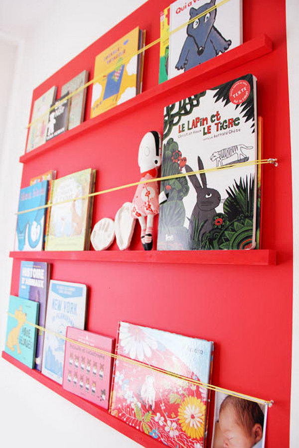 15 Creative Book Storage Ideas for Kids Hative