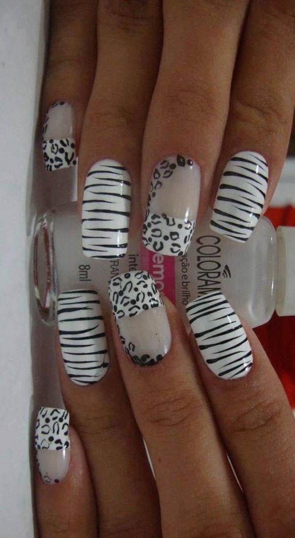 15 Cheetah or Leopard Nail Designs Hative