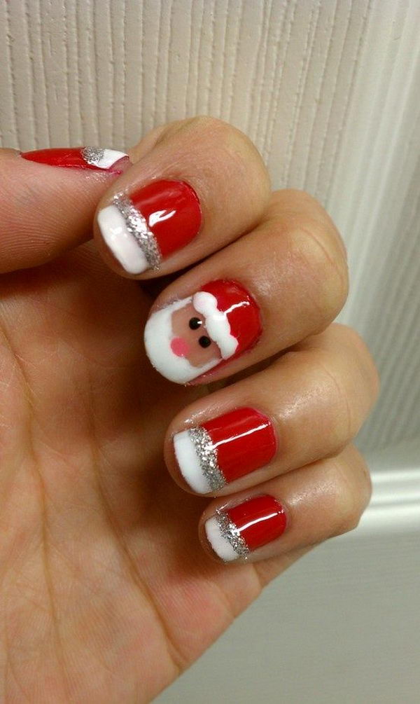 25 Cool Christmas Nail Designs - Hative