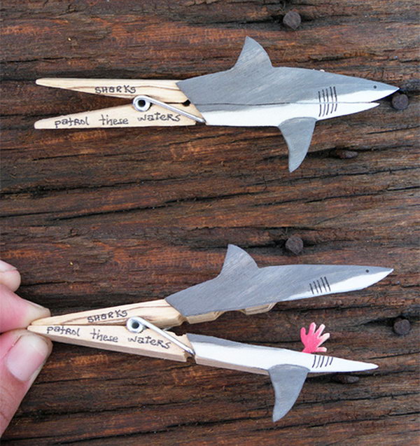 20 Cute Clothespin Crafts and Ideas - Hative