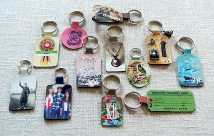 Personalized Keychains.