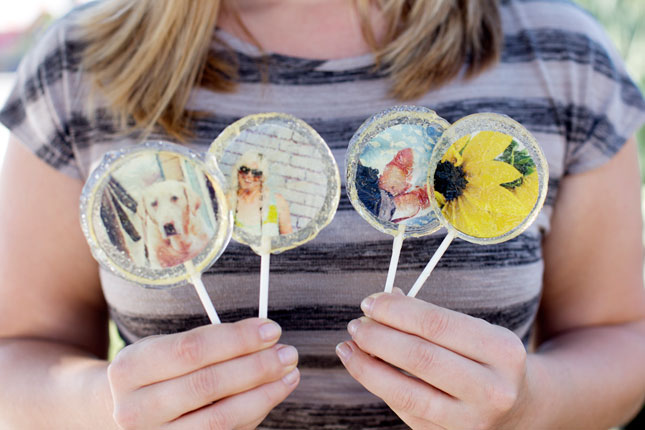 Photo Lollipops.