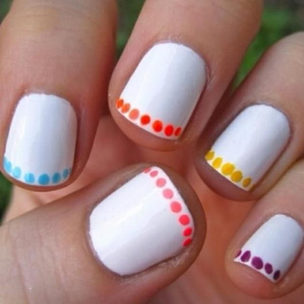 easy nail art designs for kids step by step