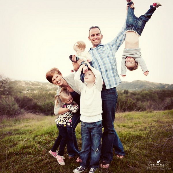 creative family portraits