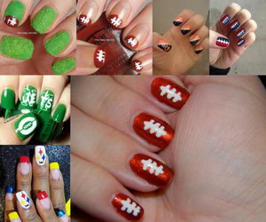 Spirit Fingers! 7 Festive Football Nail Art Inspirations and Fanicures