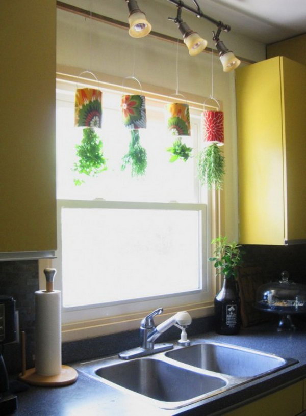 Indoor Vertical Herb Garden Ideas - 25+ Creative Herb Garden Ideas for Indoors and Outdoors