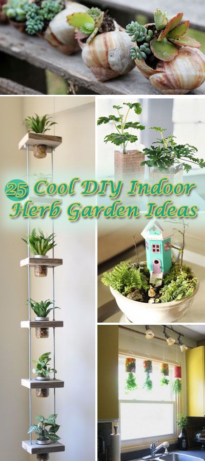 25 Cool Diy Indoor Herb Garden Ideas Hative