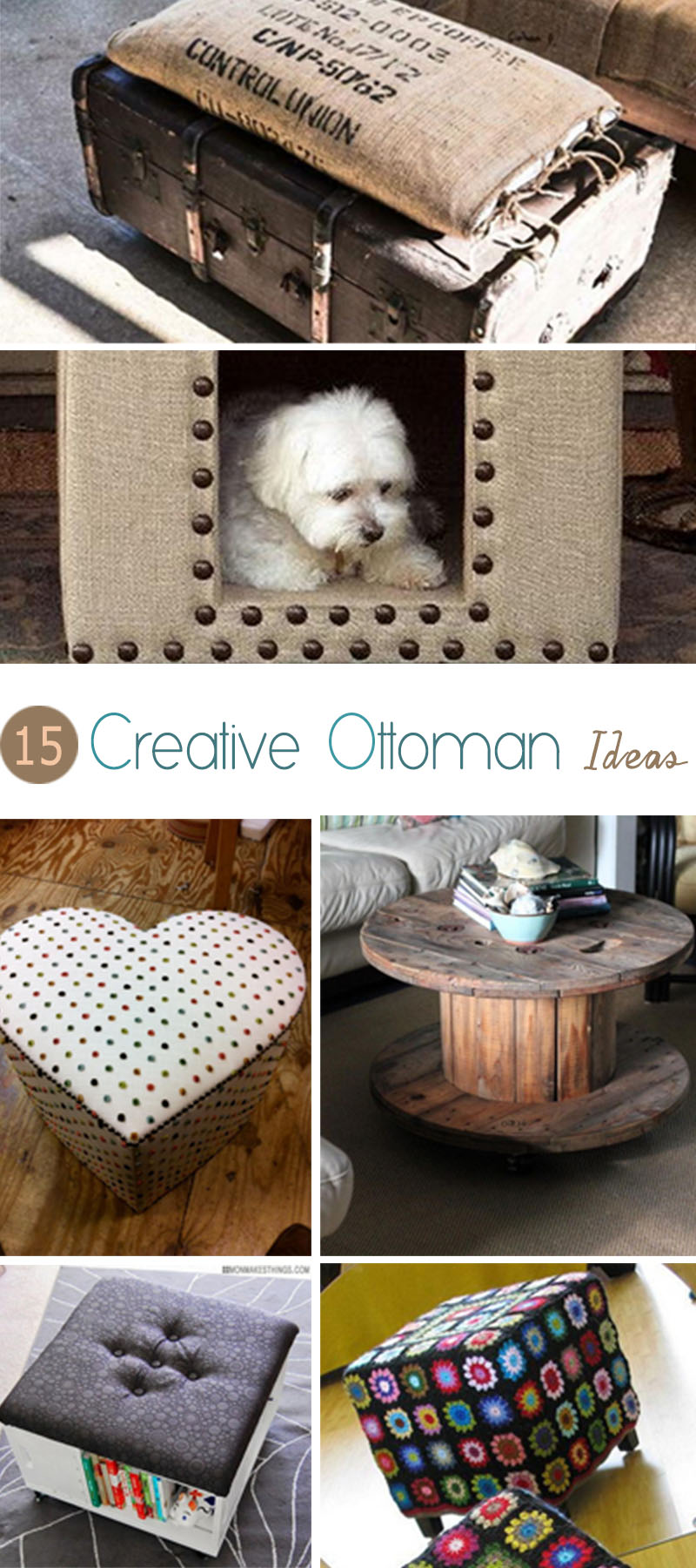 Lots of Creative Ottoman Ideas!