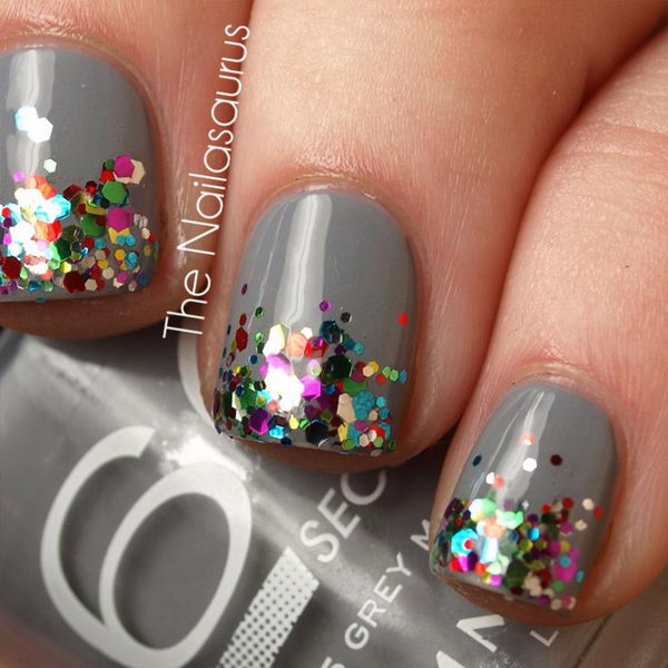 Cute Polka Dot Nail Art. Polka dot is a pattern consisting of an array of filled circles.