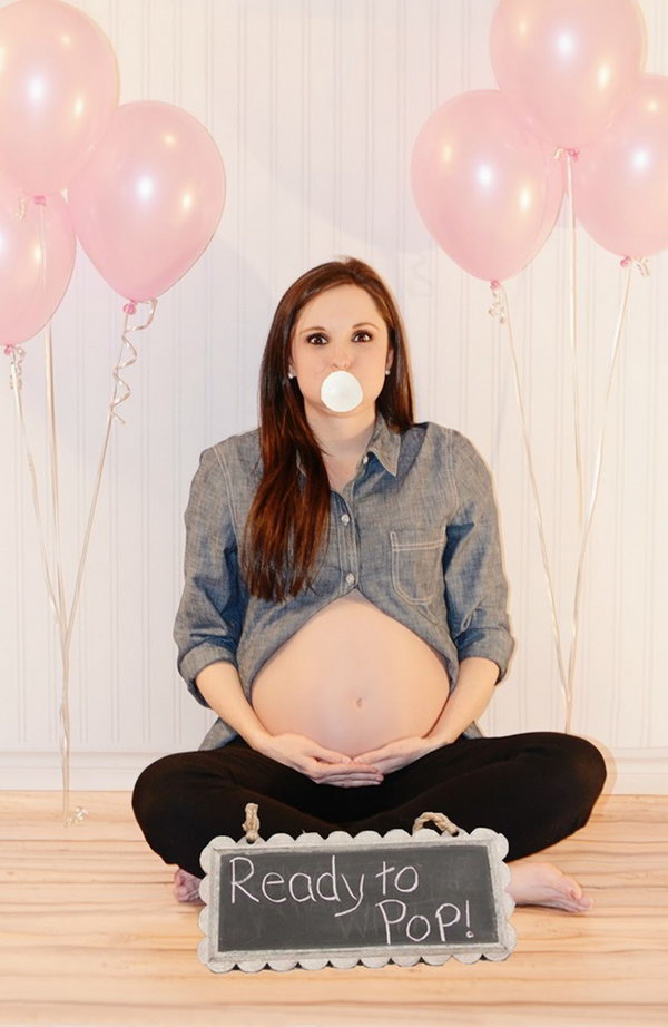 15 Cool Pregnancy Photo Ideas - Hative