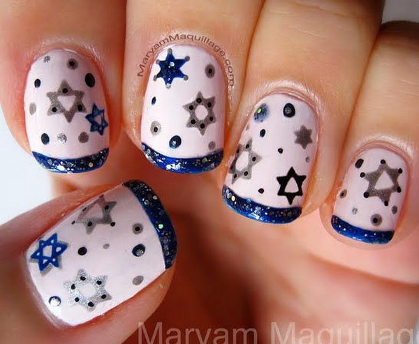 Cool Snowflake Nail Art. As symbols of the winter season, snowflake nail art are wonderful and can instantly make a regular manicure look like a work of art.