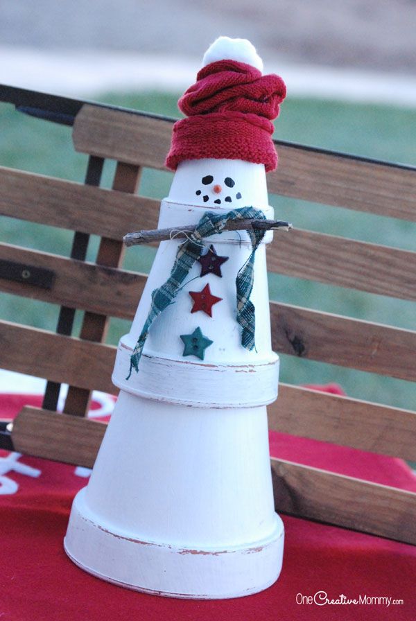 25 Cool Snowman Crafts for Christmas - Hative