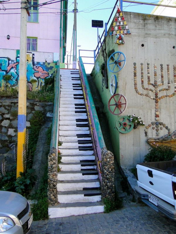 Stairs Street Art.