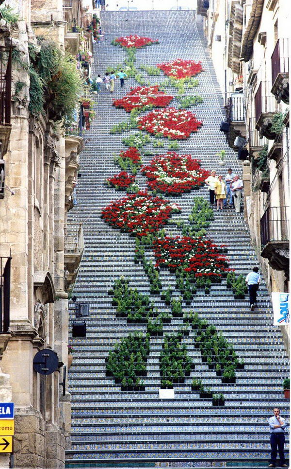 Stairs Street Art.