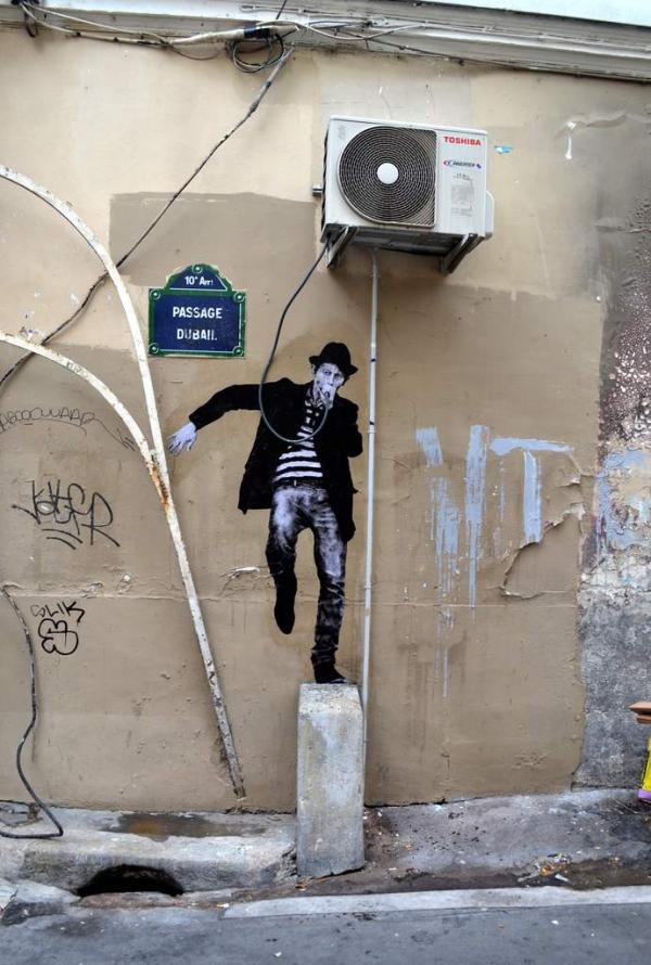 Street Art by French Artist Charles Leval.