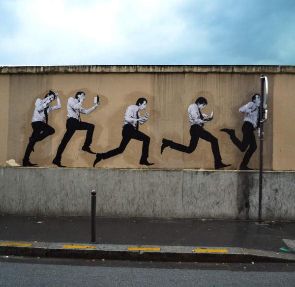 Street Art by French Artist Charles Leval.