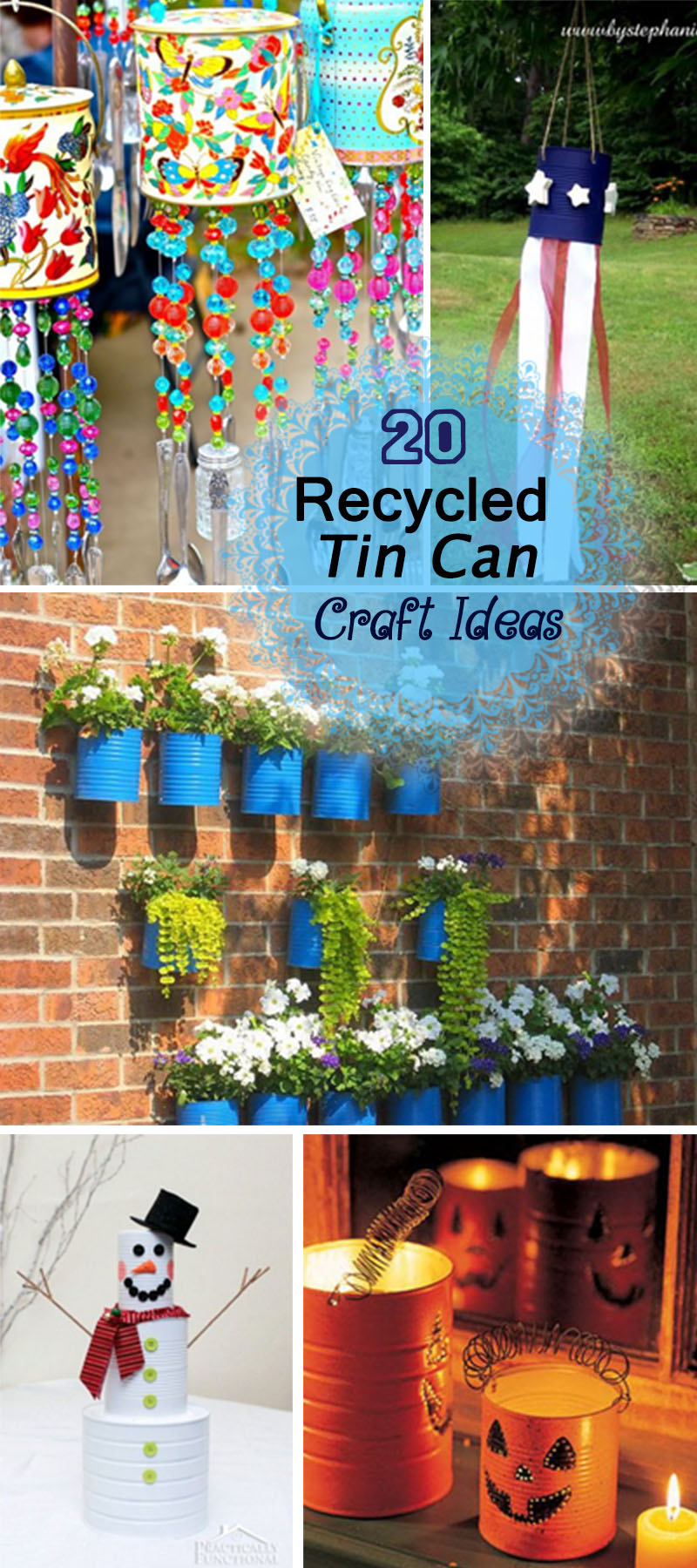 recycle cans crafts