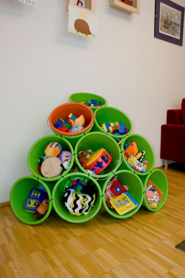 hanging basket toy storage