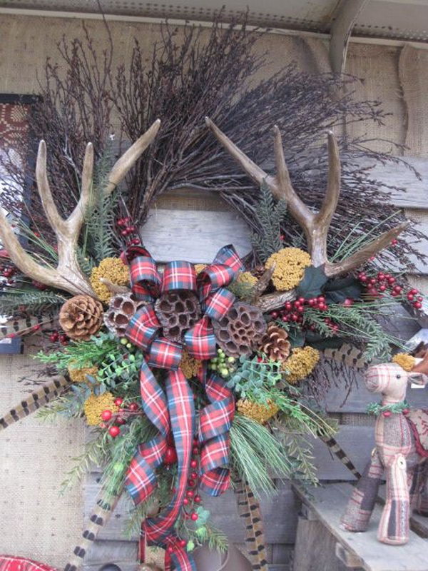 20 Creative Wreath Ideas for Christmas - Hative