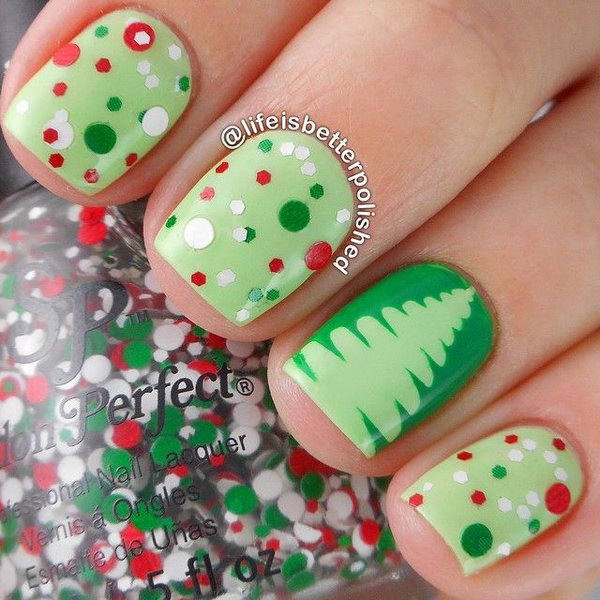 Celebrate The Holiday Season with Christmas Nail Art